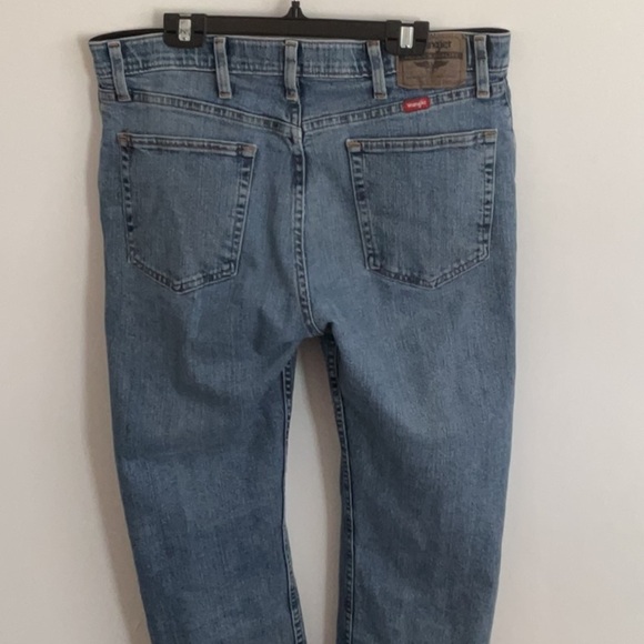 Wrangler Blue Straight Leg Jeans - Picture 5 of 8